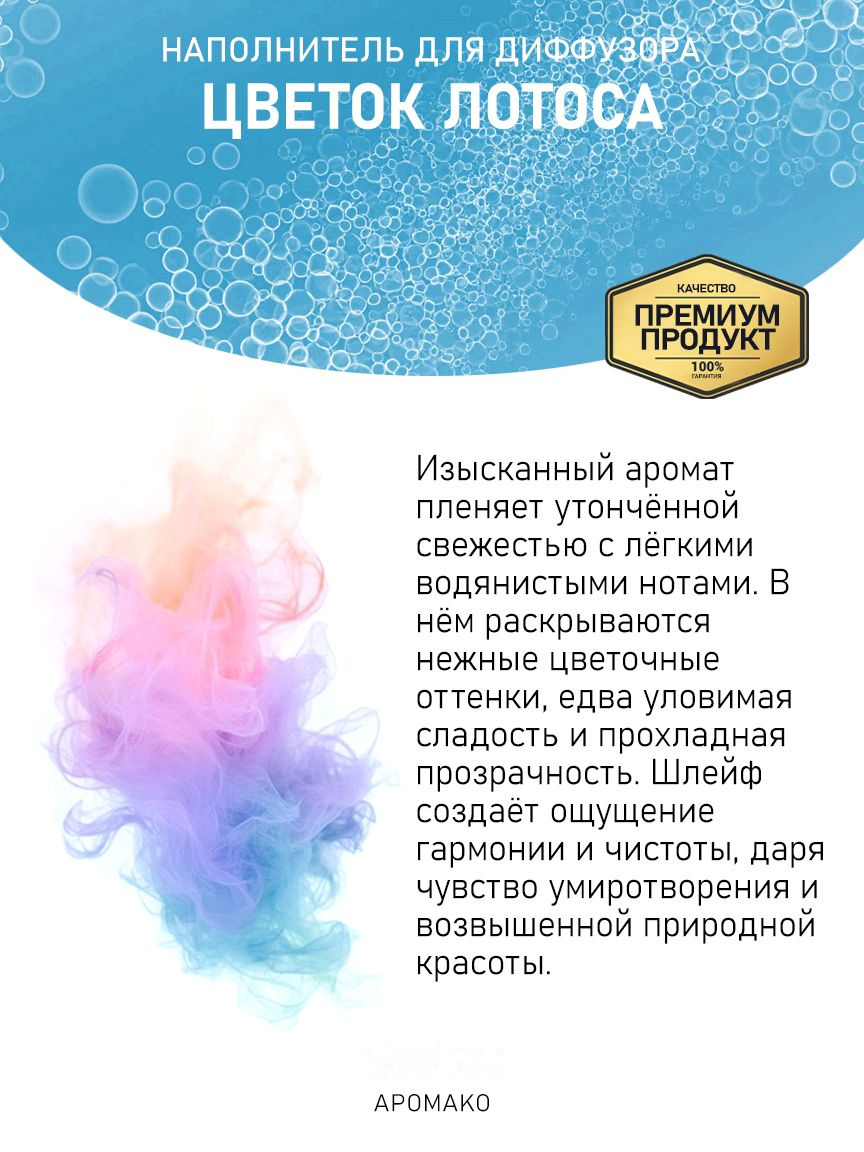Рефил для аромадиффузора «Цветок Лотоса»