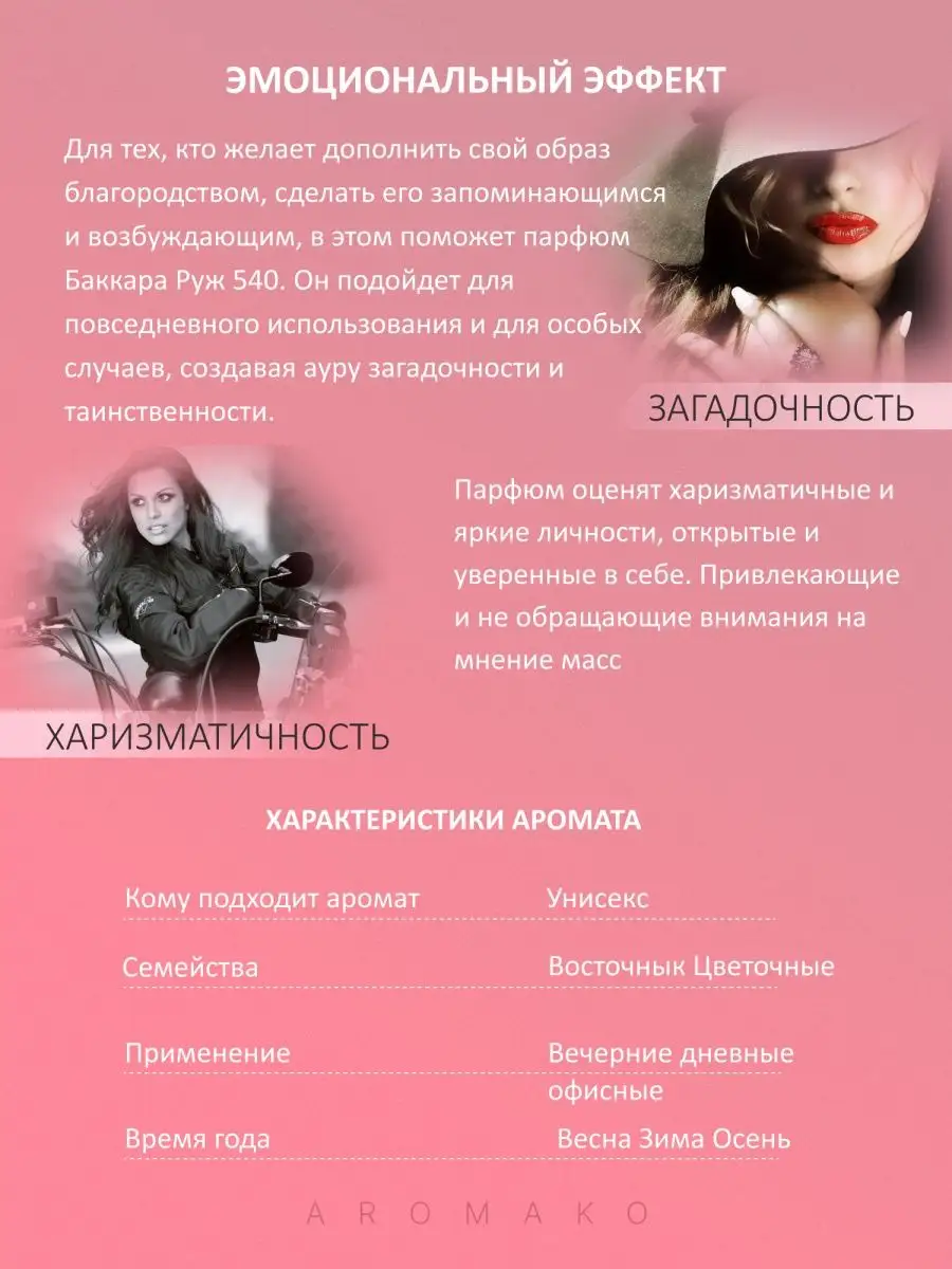 Масляные духи — по мотивам Baccarat Rouge 540, Maison Francis Kurkdjian, 3 мл
