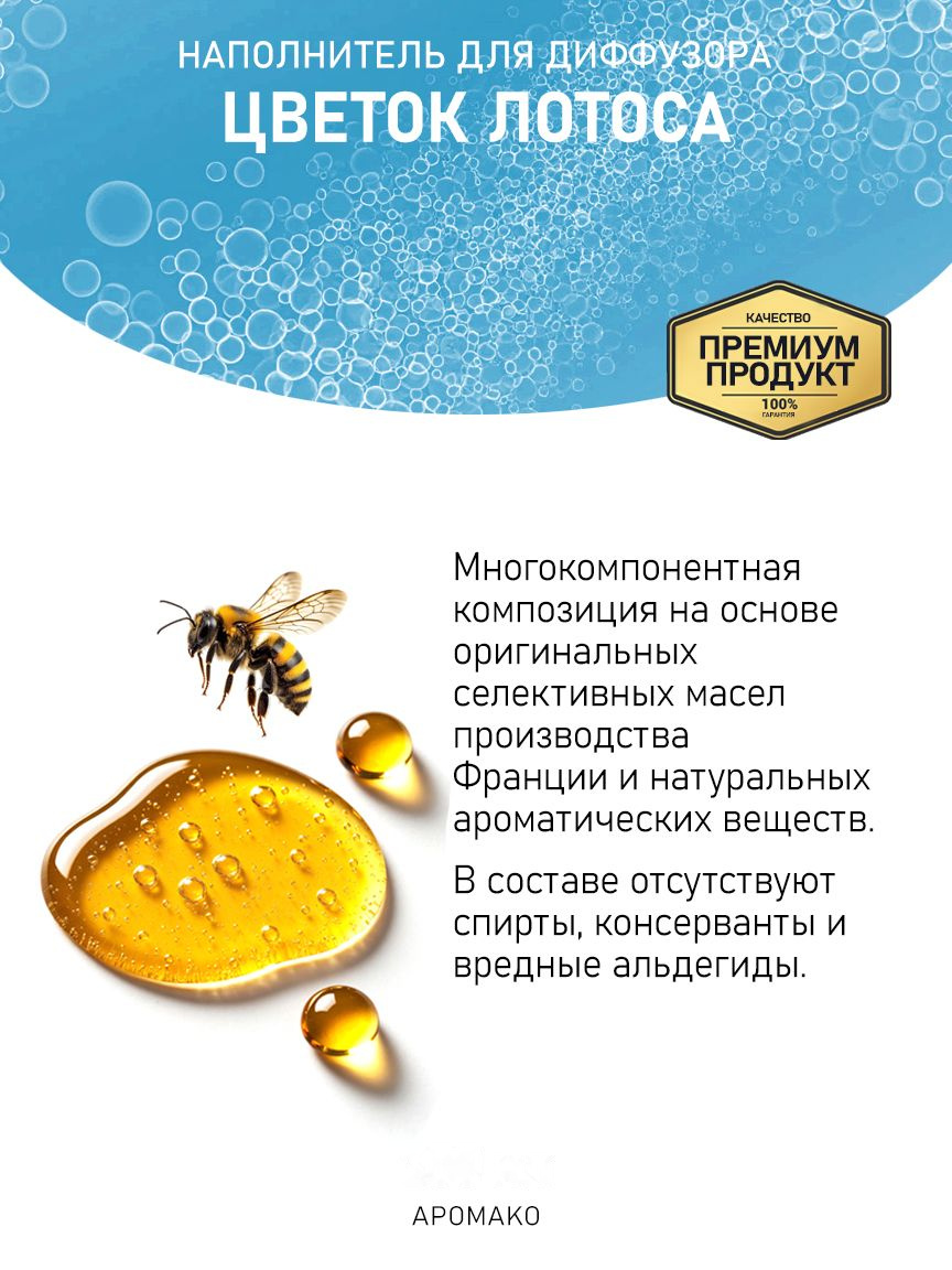Рефил для аромадиффузора «Цветок Лотоса»