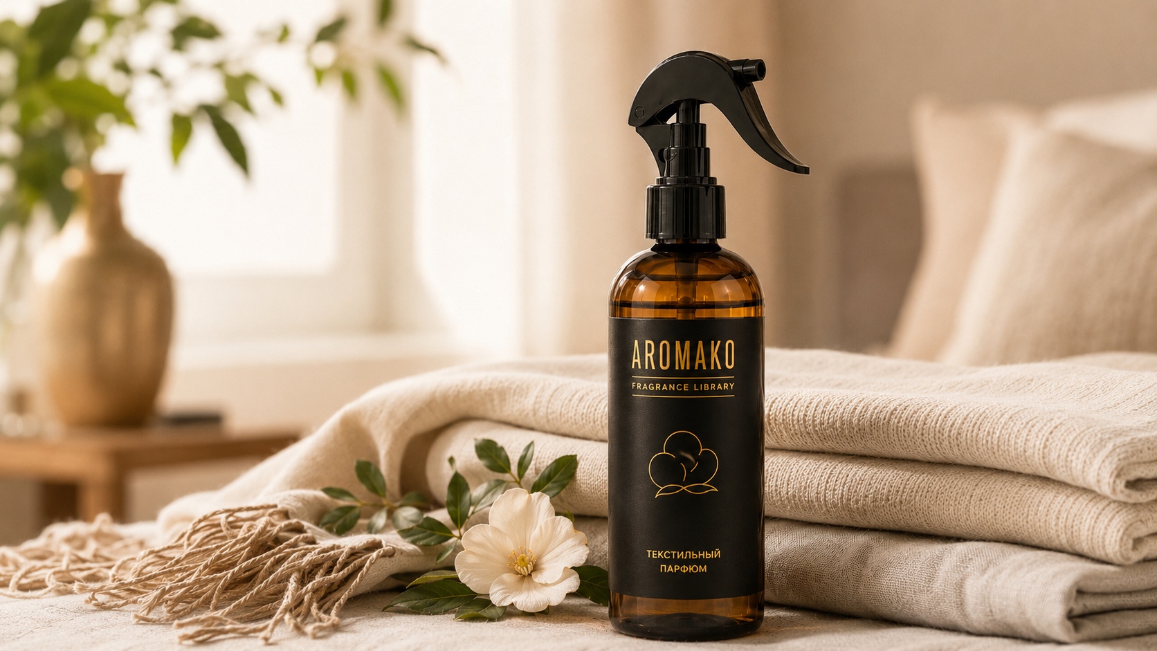 Текстильные спреи AromaKo для дома, белья и гардероба