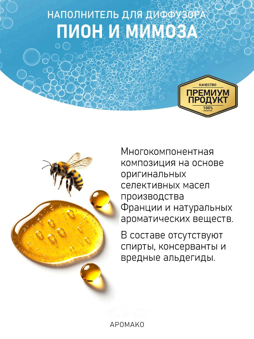 ПИОН И МИМОЗА 100 мл
