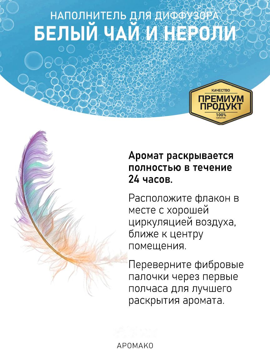 БЕЛЫЙ ЧАЙ И НЕРОЛИ 100 мл