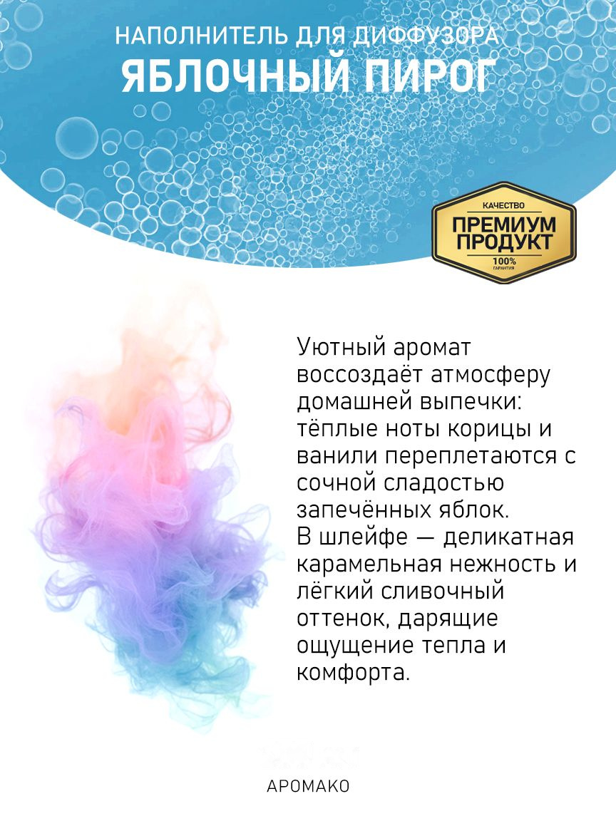 Рефил для аромадиффузора «Яблочный Пирог»