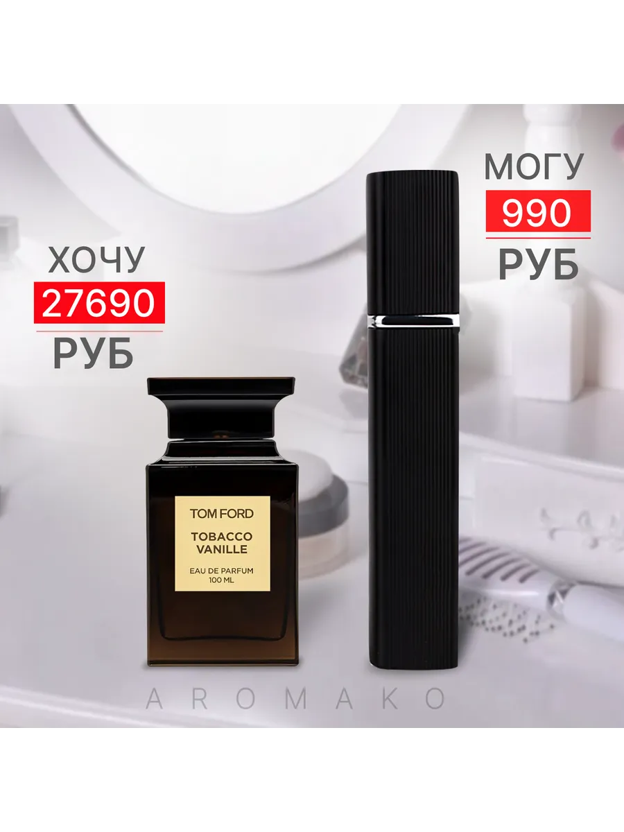 Парфюм — по мотивам ПО МОТИВАМ TOBACCO VANILLE, 15 мл