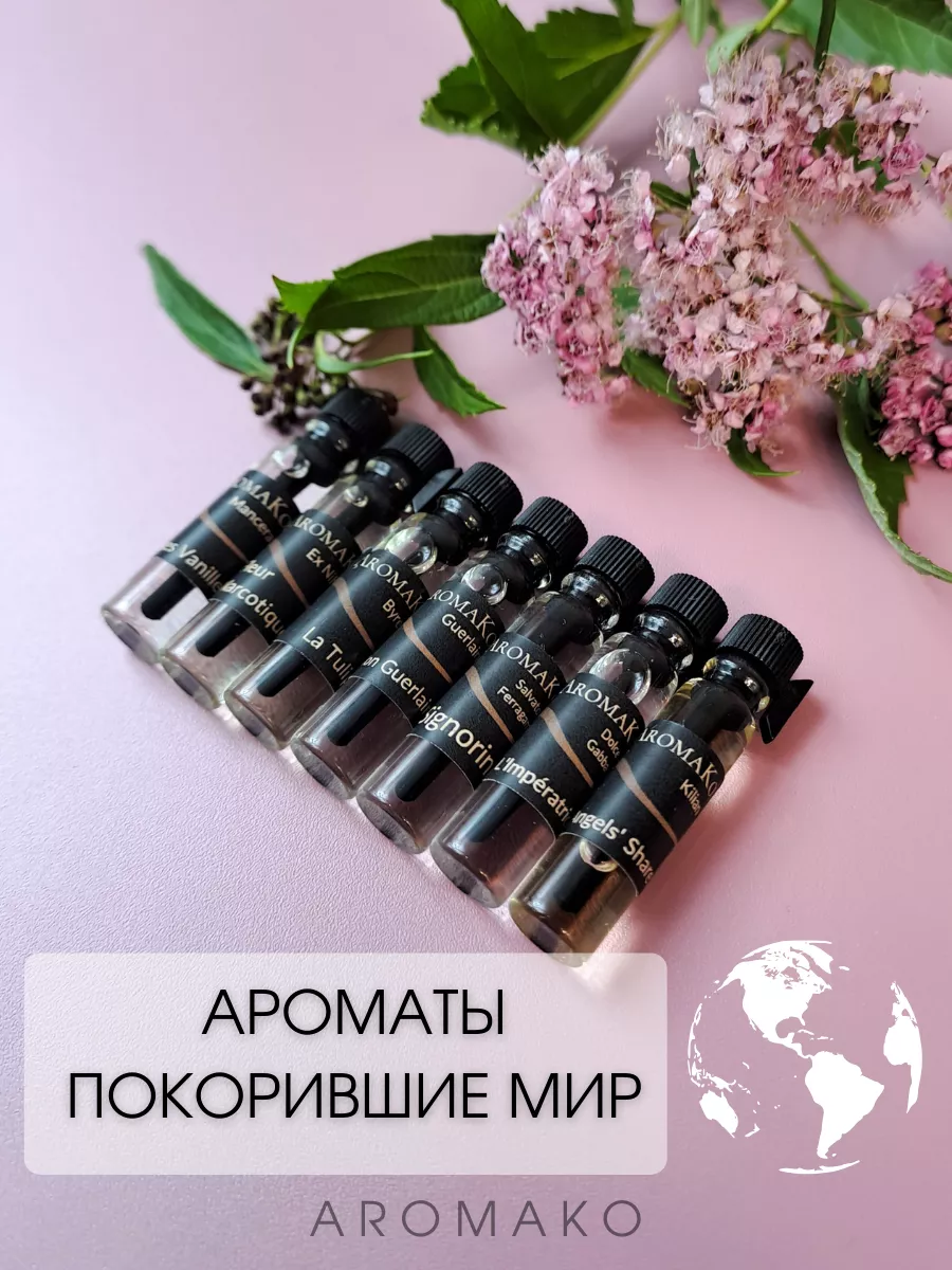 Духи набор пробников стойкие 5