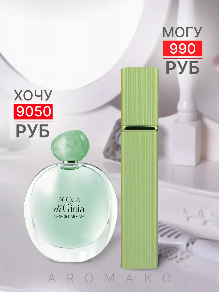 Парфюм — по мотивам ПО МОТИВАМ АКВА ДИ ДЖОЯ АРМАНИ ACQUA DI GIOIA ARMANI, 15 мл