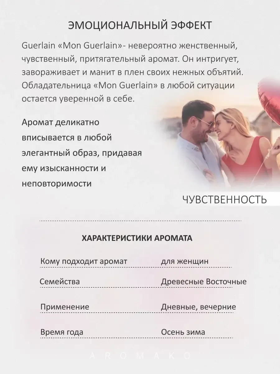 Парфюм — по мотивам по мотивам Mon Guerlain, 15 мл