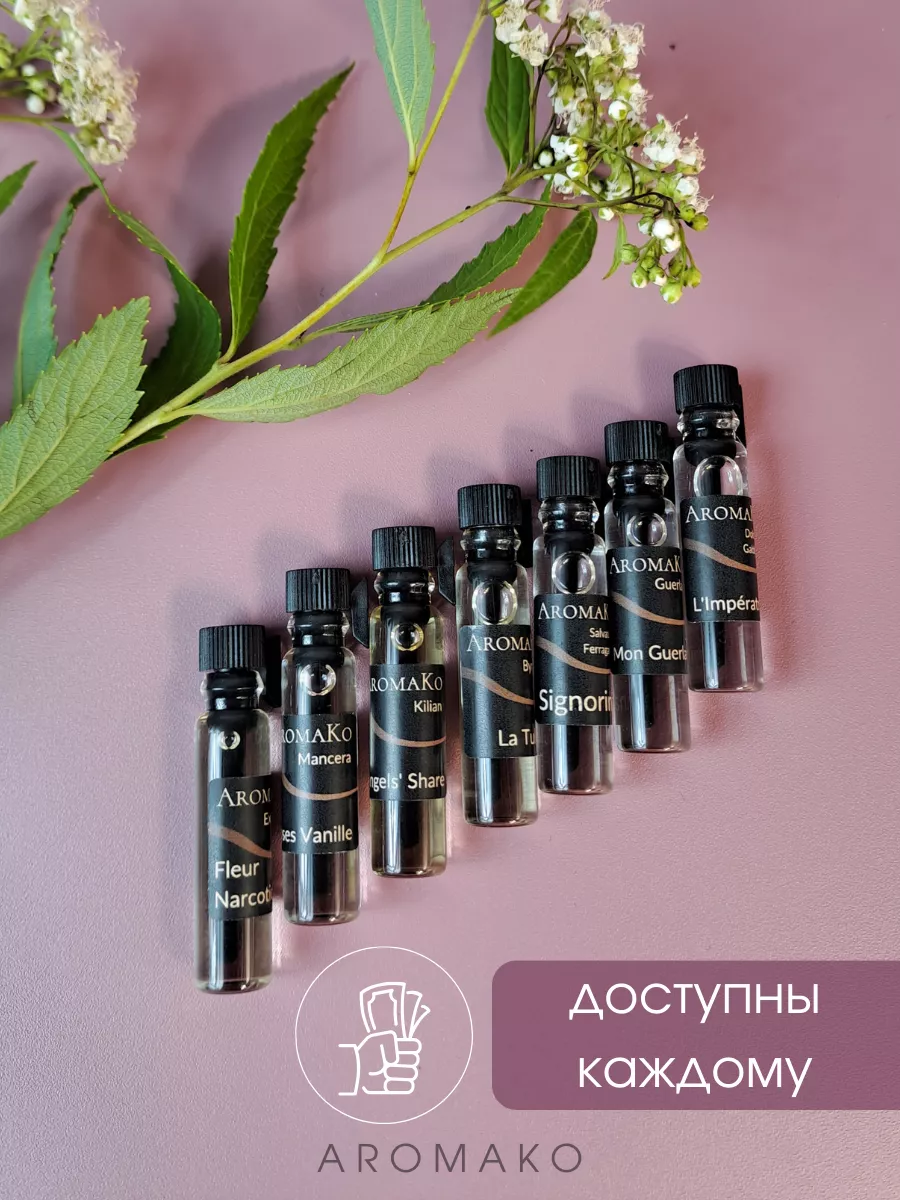 Духи набор пробников стойкие 5