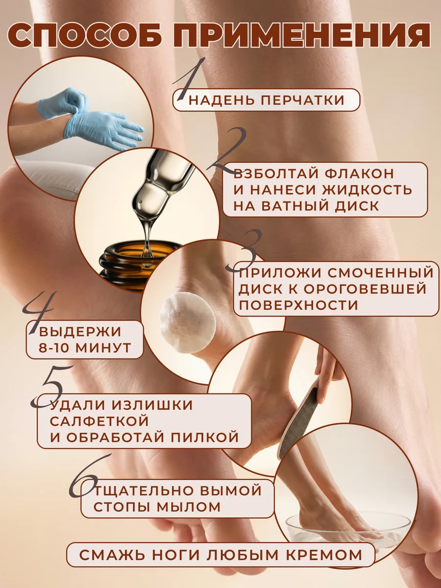 Экспресс-гель для размягчения мозолей и натоптышей 30 мл