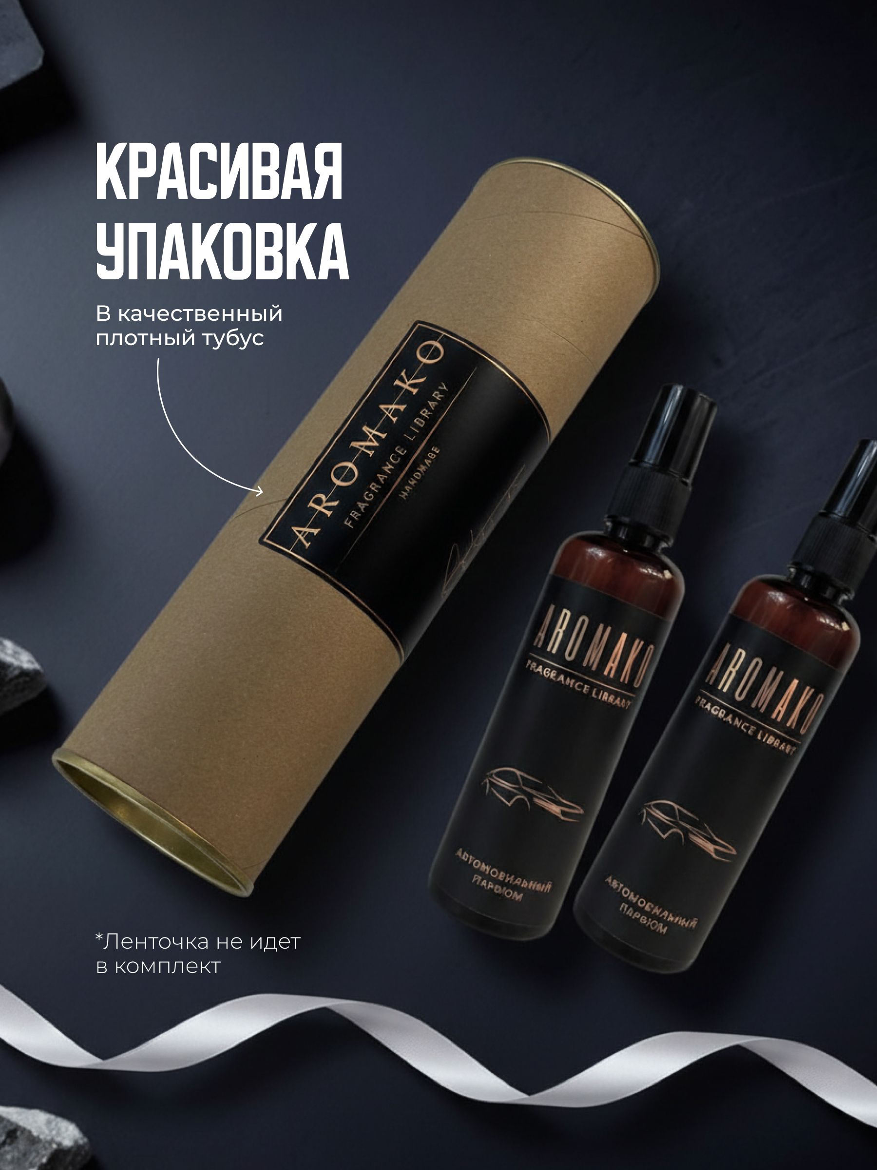 Подарочный набор автопарфюма-спрея «Коллекция ароматов», 2 × 50 мл