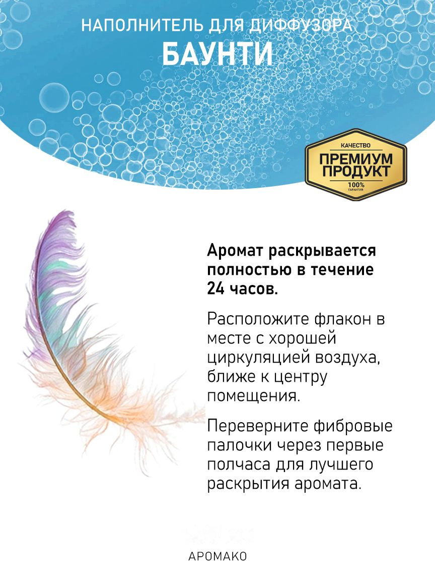 Рефил для аромадиффузора «Баунти»
