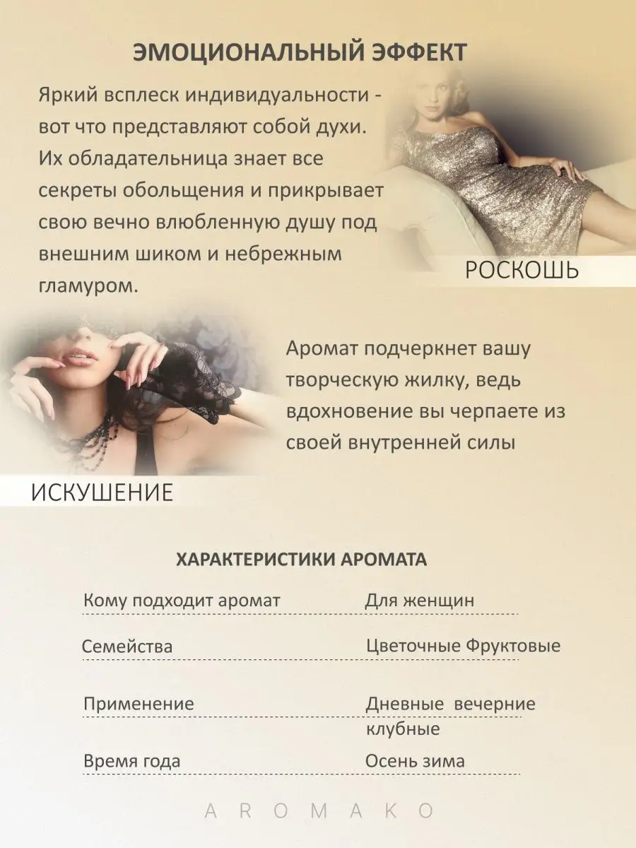 Парфюм — по мотивам по мотивам Paco Rabanne Lady Million, 15 мл