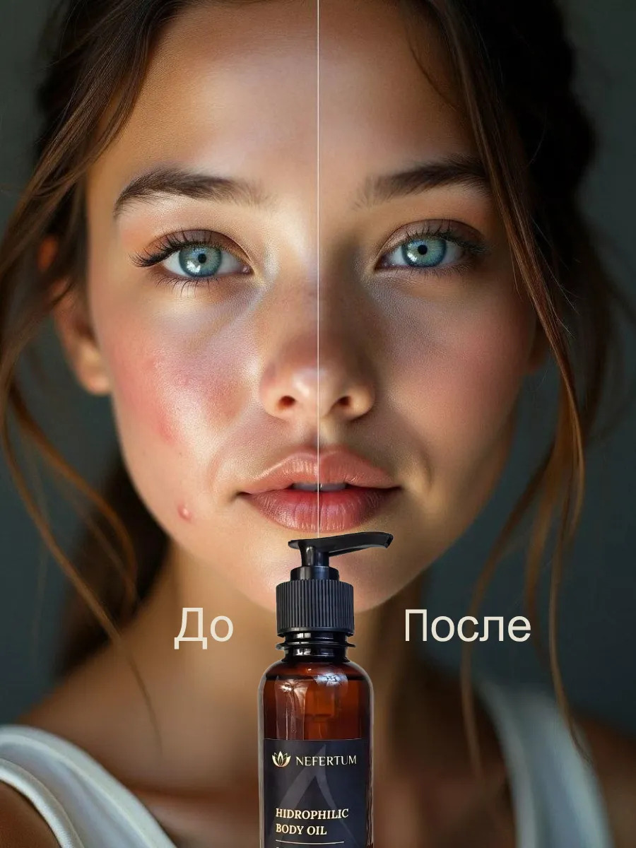 Гидрофильное масло для душа, анти-акне