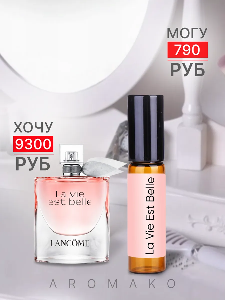 Масляные духи — по мотивам Lancome, La Vie Est Belle, 3 мл
